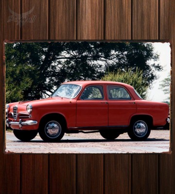 Металлическая табличка Alfa Romeo Giulietta Berlina Металлическая табличка Alfa Romeo Giulietta Berlina